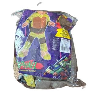 Teenage Mutant Ninja Turtles Raphael Costume Sz 2-4 Plush Shell Nickelodeon